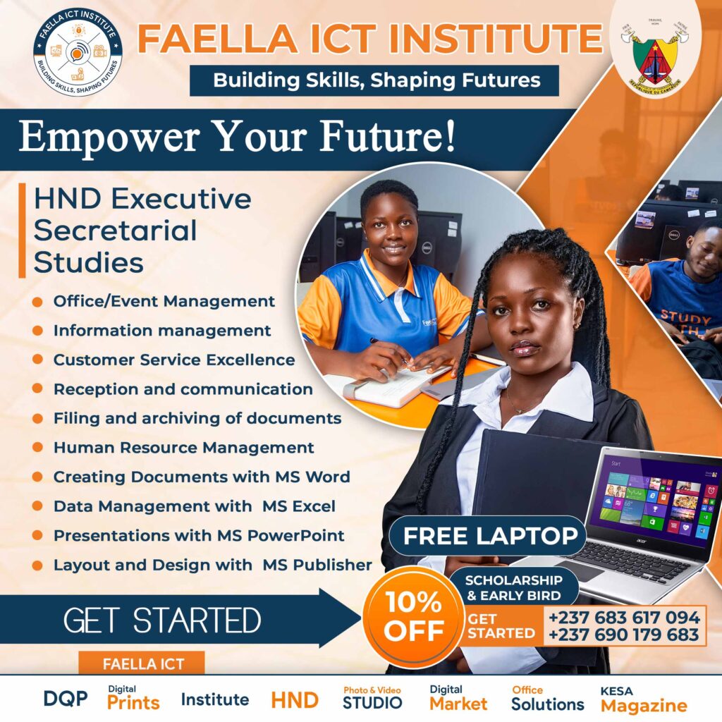 Executive Secretarial Studies FAELLA ICT Institute_FAELLA ICT Institute